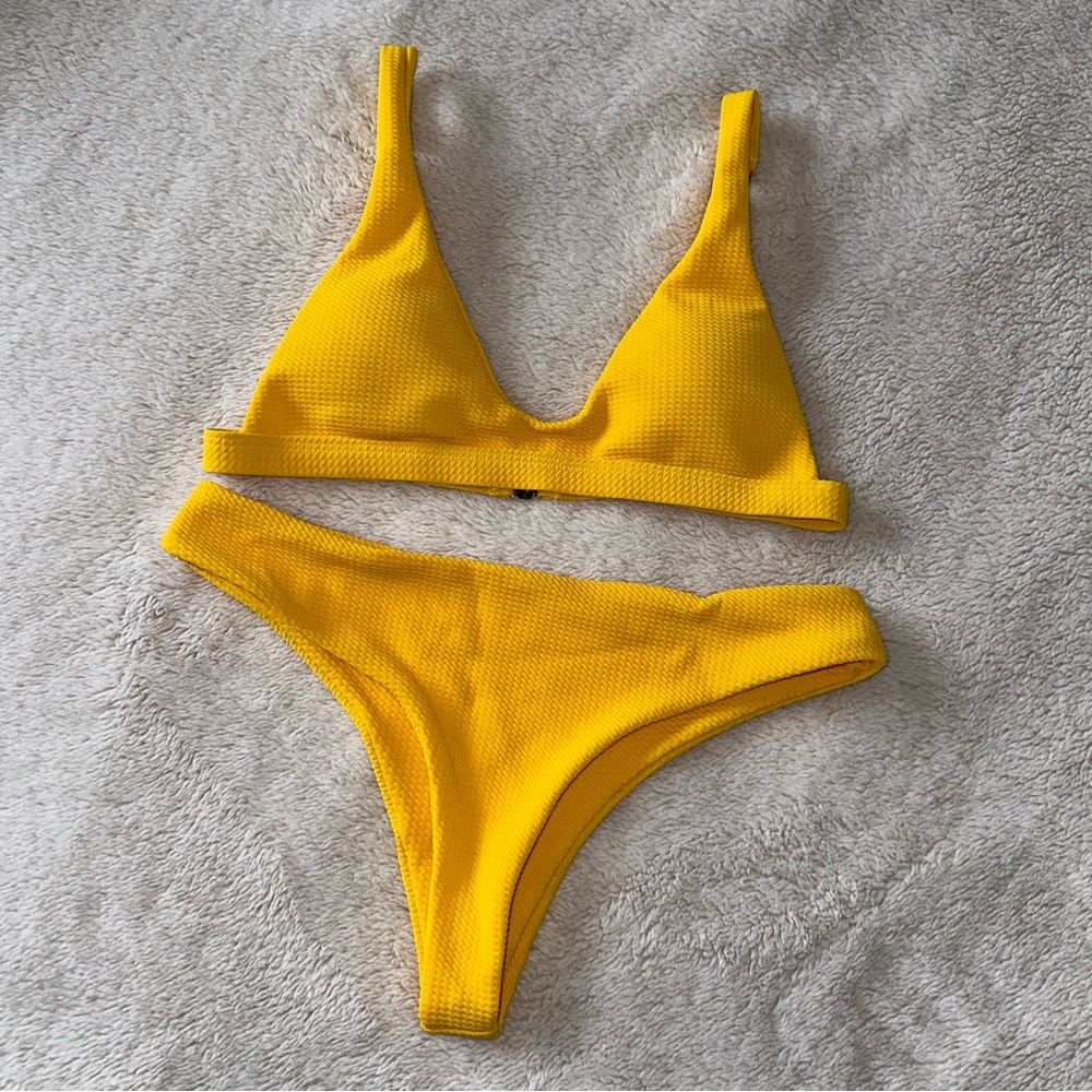 Zaful Yellow Bikini | Size M